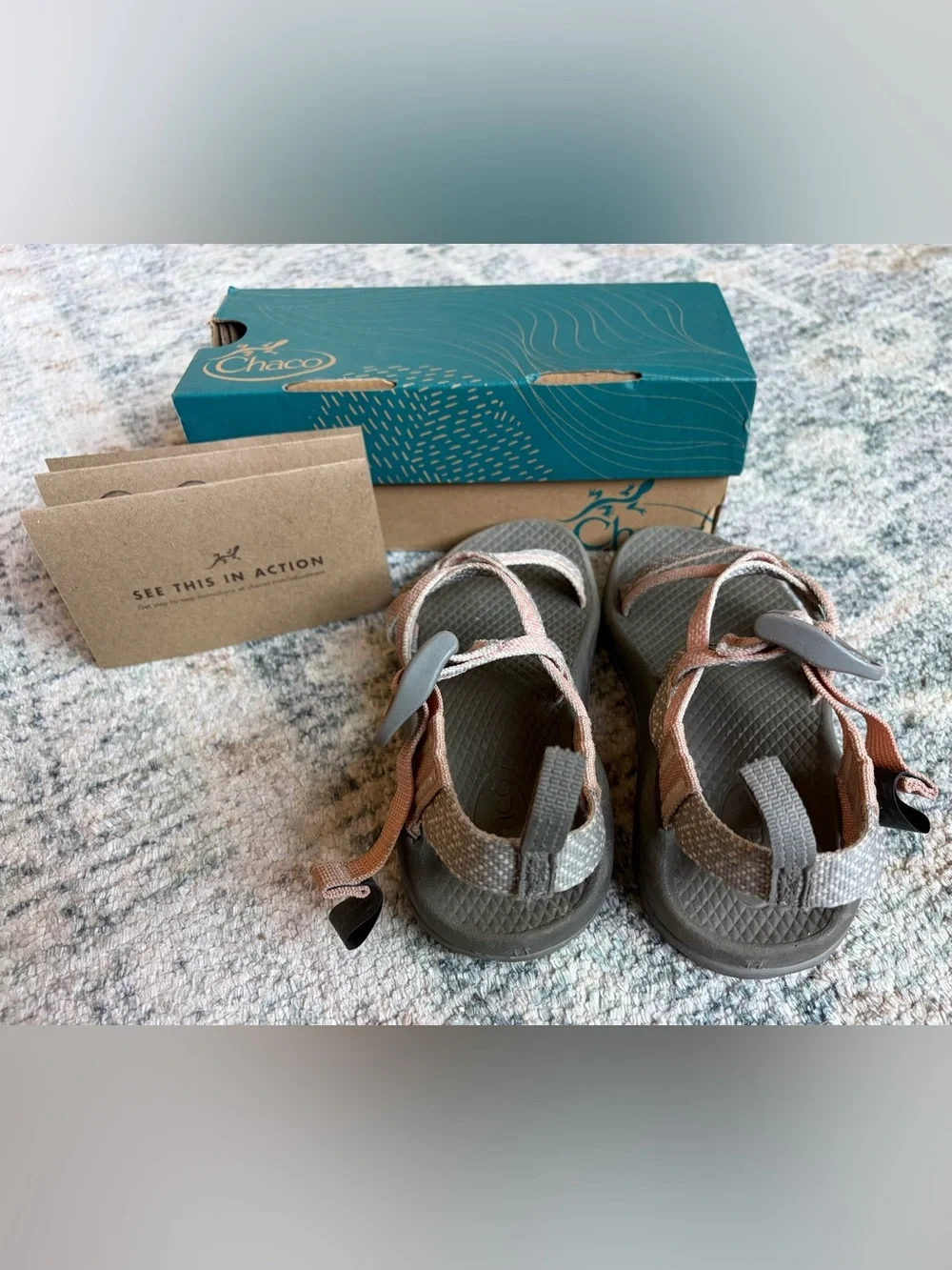 Chaco ZX1 ECOTREAD Kids Sandal Size 11